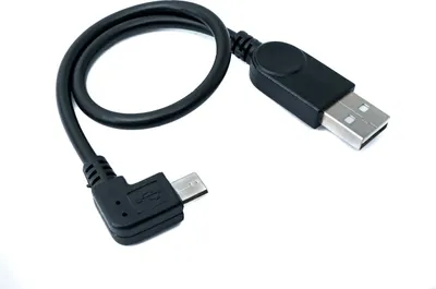 Obrázok produktu pre SYSTEM-S 53525928, 0,27 m, USB A, Micro-USB A, USB 2.0, 0,48 Gbit/s, Čierna