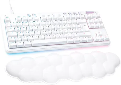 Zdjęcie produktu dla Logitech G G713, G713 Keyboard, Przewodowa, USB, Mechaniczna, QWERTY, RGB LED, Biały