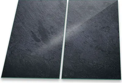 Produktbild von Herdabdeckplatte Abdeckung Glaskeramikfeld Abdeckplatte 2-Teilig 60x52 Dunkelblau Schutz