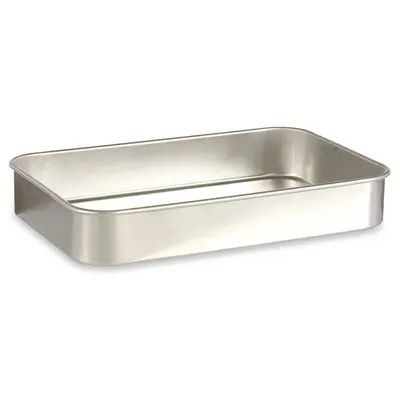 Produktbild von Backofenform 23,5 x 6 x 36 cm Silberfarben Aluminium