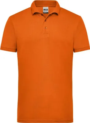 Produktbild von James & Nicholson Herrenpoloshirt Workwear,Gr. 2XL,orange