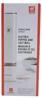 Produktbild von Zwilling Enfinigy Elektrische Gewürzmühle Weiß