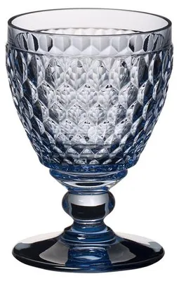 Produktbild von Villeroy & Boch Vorteilset 4 Stück Boston coloured Weissweinglas blue Kristallglas blau 1173090031