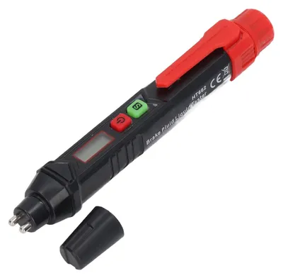 Image de Testeur de liquide de frein - Mesureur d'humidité pour liquide de frein - DOT 3, 4 et 5.1 - Stylo - 0 à 4 %