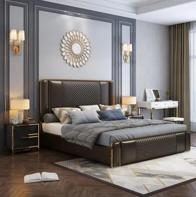 Obrázek produktu pro Postel Manželská postel Postele Nábytek Vybavení ložnice design