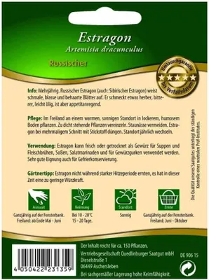Produktbild von Estragon, Russischer
