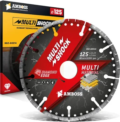 Image de Amboss MultiShock Disque à tronçonner diamanté - 125 x 2.2 x 22.2
