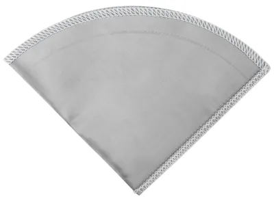 Produktbild von Wiederverwendbarer Kaffeefilter zum Übergießen, Edelstahlgeflecht, kegelförmig, für 1–2 Tassen