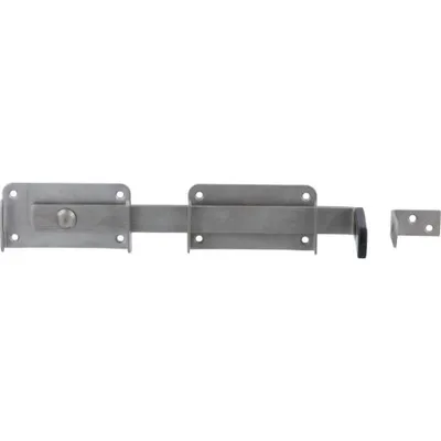 Image de Alberts 326012 Jambage de porte double, acier inoxydable, 327 x 52 mm