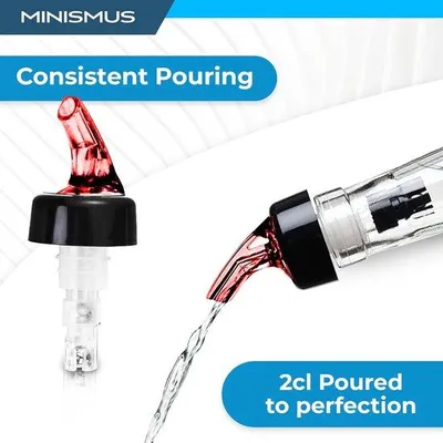 Produktbild von Famanu Dosierausgießer 4 cl - 4 Stück, universell einsetzbar