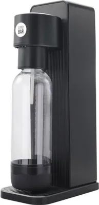 Produktbild von LIMO BAR TWIN Wassersprudler Schwarz 41,5x12,5 cm mit CO2-Flasche für 80L Sprudelwasser