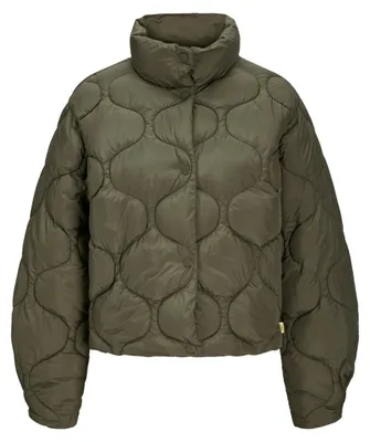 Productafbeelding van Jack & Jones Sena Quilted Jacke, groene damesjas, maat XL
