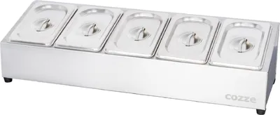 Obrázok produktu pre Cozze 416196, Uhlíková oceľ, Nerezová oceľ, Nerezová oceľ, 600 mm, 135 mm, 195 mm, 1 kusov