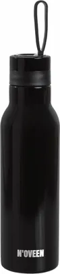 Produktbild von Noveen TB130 Thermoflasche Trinkflasche 500 ml für heiße und kalte Getränke Schwarz Schillernd