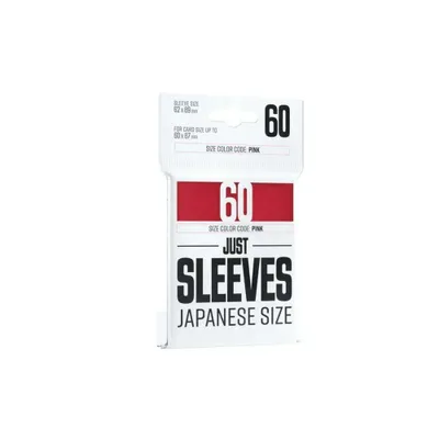 Obrázek produktu pro Just Sleeves Japanese Size Červená (60)
