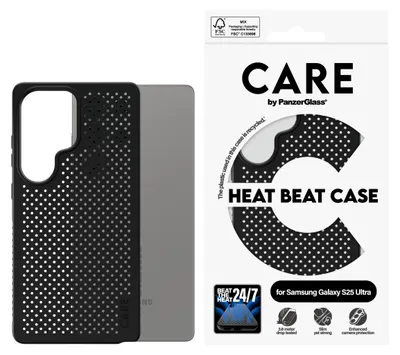 Image de Etui Care By Panzerglass Feature Heat Beat Do Samsung Galaxy S25 Ultra - Czarny