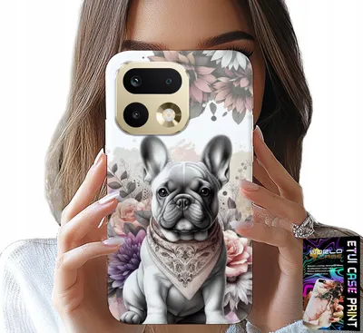 Zdjęcie produktu dla Etui Do Realme 16 Pro 5G - Buldog Buldogi Pieski Rasy Psów Plecki