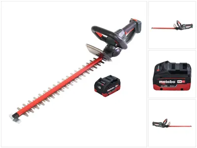 Zdjęcie produktu dla Akumulatorowe nożyce do żywopłotu Metabo HS 18 LTX 45 18 V 43 cm + 1x akumulator 5,5 Ah - bez ładowarki