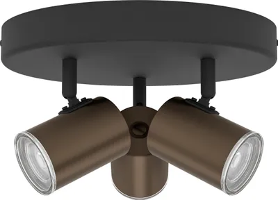 Produktbild von EGLO Deckenlampe Consuma 1, runder Deckenstrahler 3-flammig