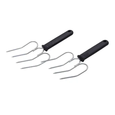 Produktbild von KitchenCraft Tranchiergabel-Set de Edelstahl und ergonomischer Griff 2tlg. 22 x 9 cm