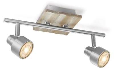 Produktbild von Besselink licht D900620-20, GU10, 2 Glühbirne(n), LED, 345 lm, Braun