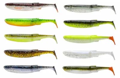 Produktbild von Savage Gear Craft Bleak Clam - Gummifische, Farbe:Dark Water Mix 7cm / 8.5cm / 10cm, Länge / Gewicht / Packungsinhalt:7cm / 2.5g / 5 Stück