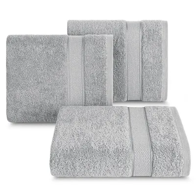 Zdjęcie produktu dla Eurofirany 427801, 50 x 90 cm, Bawełna, Poliester, Srebrny, 1 szt.