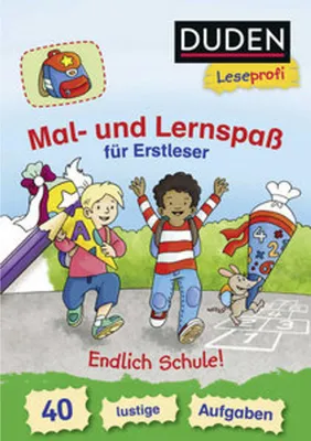 Obrázok produktu pre Duden Leseprofi - Mal- und Lernspaß für Erstleser. Endlich Schule!