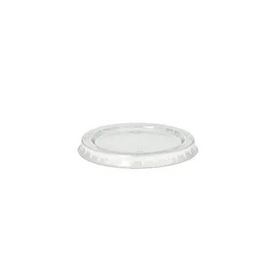 Productafbeelding van Papstar deksel van polystyreen voor portiebekers, 67 x 10 mm, 100 stuks
