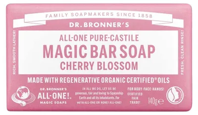 Produktbild von Kirschblüte - Stückseife All-One Magic Bar Soap 140g
