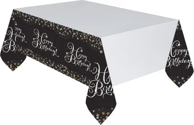 Produktbild von Tischdecke Happy Birthday Sparkling Celebrations gold