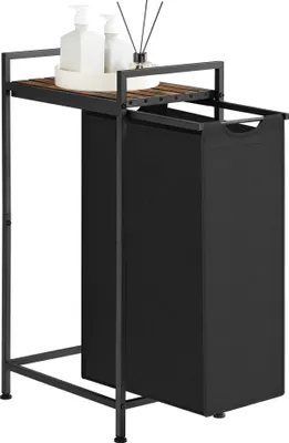 Produktbild von VASAGLE Wäschekorb , Wäschesammler mit Ablage, Wäschebox, 47 L