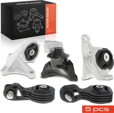 Produktbild von Frankberg 2x Drehmomentstützlager+2x Motorlager+1x Getriebelagerlager Vorne für Honda CR-V IV 2.4L 2012-2014