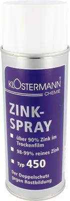 Produktbild von Zink-Spray Typ 450 -  400 ml - Klostermann Chemie 1284