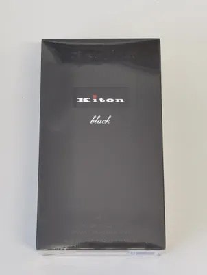 Produktbild von Kiton Black Eau De Toilette 125 ml (man)