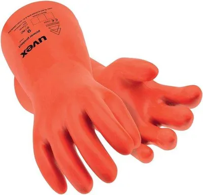 Productafbeelding van Beschermhandschoenen voor Elektriciens - Natuurlatex, Koudeflexibel, Maat 9