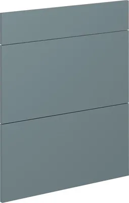 Obrázok produktu pre Kuchynská fronta Vicco R-Line Modrošedá 59.6 x 70.4 cm nábytková fronta pre spodnú skrinku so zásuvkami, Model 40952