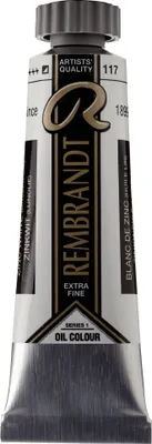 Produktbild von Rembrandt Ölfarbe Tube 15 ml Zinkweiß (Leinöl) 117