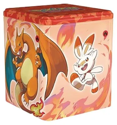 Produktbild von Pokemon 2022 Fire Stacking Tin German