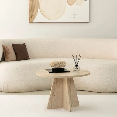 Produktbild von Skye Decor, Mushroom, Couchtische, Travertin, 60 x 40 x 60 cm
