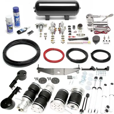Image de TA Technix Kit de suspension pneumatique Viair compresseur noir pour Mercedes série 123