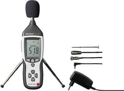Image de Voltcraft SL-451 Schallpegel-Messgerät, Lärm-Messgerät 31.5 Hz - 8 kHz (SL-451)