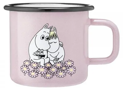 Produktbild von Muurla Tasse Mumins Together Rosa (370 ml)