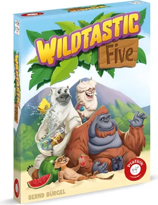 Produktbild von PIATNIK 668463 Wildtastic Five-FAMILIENSPIEL