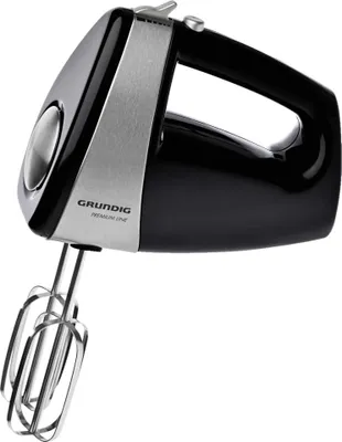 Produktbild von GRUNDIG HM 5040 Handmixer schwarz, Edelstahl 300 W