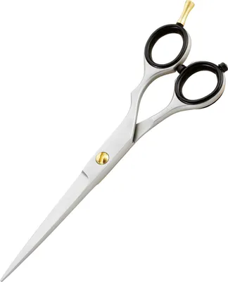 Produktbild von Iwasaki Professionelle Friseurschere 6 Zoll, Offset-Griff, Stahl AISI 420C