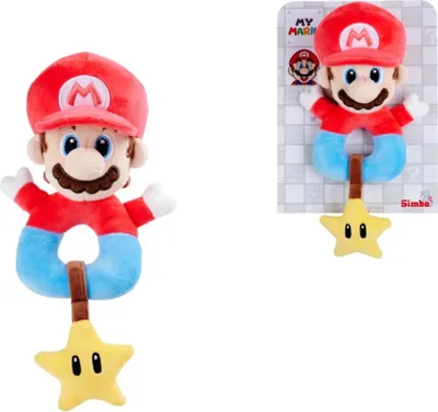 Produktbild von Simba Babywelt Greifling Super Mario Ring-Greifling mit Rassel 109231554