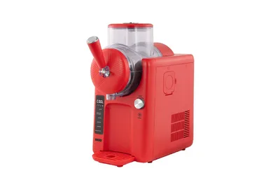 Produktbild von Unold 48953 Slush- und Softeismaschine Sofie Rot mit Kompressor ca. 2 L 5 Programme für Slushies, Softeis Frozen Cocktails, Milchshakes in 30 min