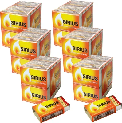 Produktbild von jameitop® Streichhölzer 60 Schachteln Rätsel Haushaltszünder Zündholzschachtel Zündhölzer 2700 Stück Sicherheitszündhölzer, 45mm