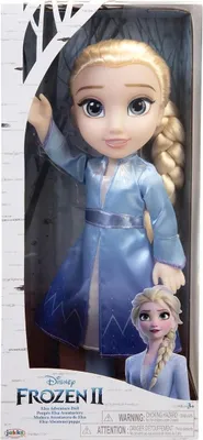 Zdjęcie produktu dla Lalka podróżna Frozen Elsa Adventure 38 cm.